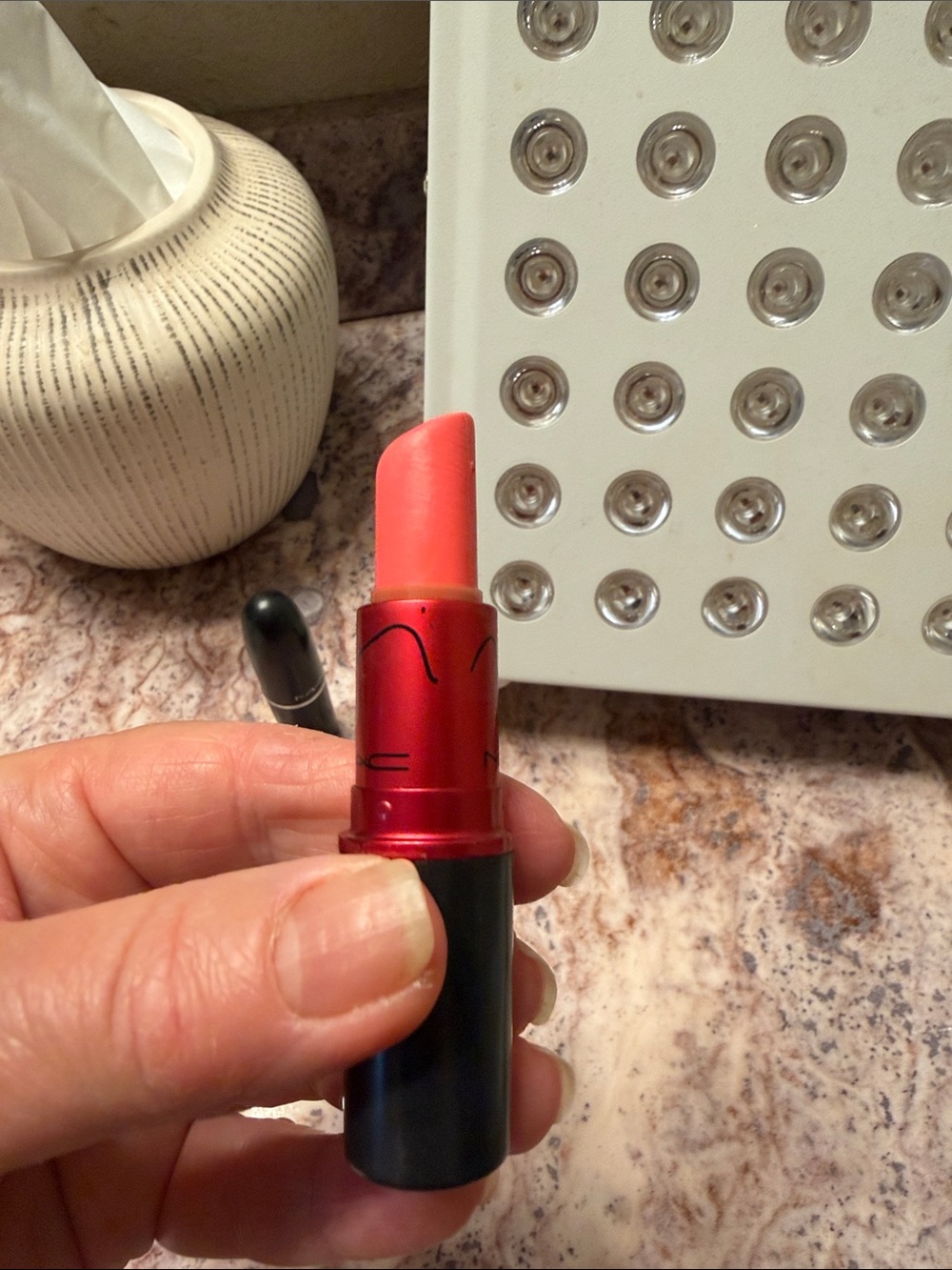 MAC Cosmetics Coral Peach Satin Lipstick